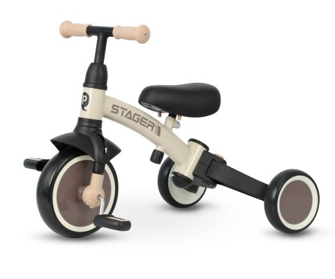 Qplay Qplay Rowerek Trójkołowy Stager 3w1 Brown