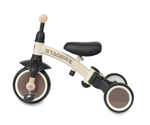 Qplay Qplay Rowerek Trójkołowy Stager 3w1 Brown