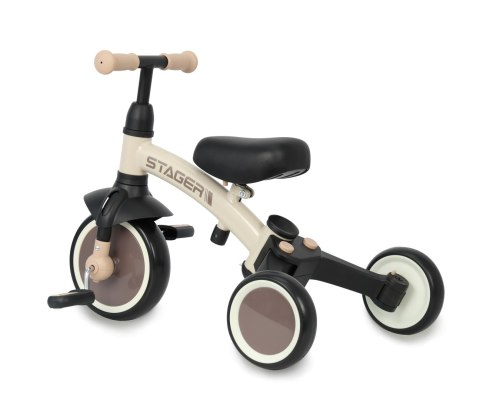 Qplay Qplay Rowerek Trójkołowy Stager 3w1 Brown