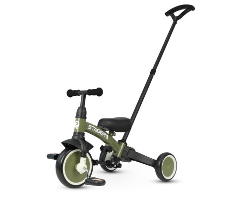 Qplay Qplay Rowerek Trójkołowy Stager 3w1 Green Qplay Qplay Rowerek Trójkołowy Stager 3w1 Green