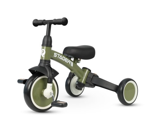 Qplay Qplay Rowerek Trójkołowy Stager 3w1 Green Qplay Qplay Rowerek Trójkołowy Stager 3w1 Green