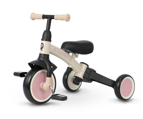Qplay Qplay Rowerek Trójkołowy Stager 3w1 Pink Qplay Qplay Rowerek Trójkołowy Stager 3w1 Pink