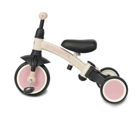 Qplay Qplay Rowerek Trójkołowy Stager 3w1 Pink Qplay Qplay Rowerek Trójkołowy Stager 3w1 Pink