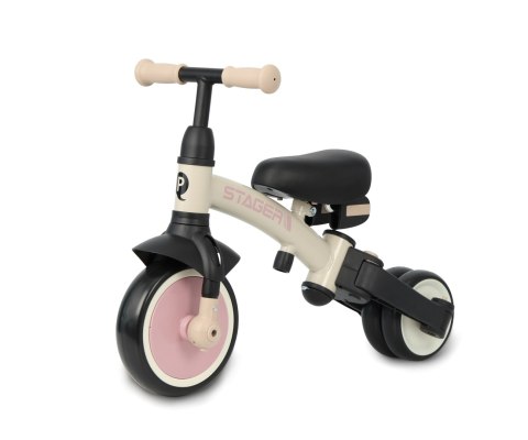 Qplay Qplay Rowerek Trójkołowy Stager 3w1 Pink Qplay Qplay Rowerek Trójkołowy Stager 3w1 Pink