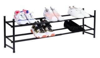 Regał na buty Lena - 1 moduł - czarna