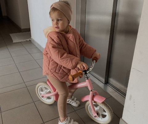 Milly Mally Rowerek Biegowy Marshall Pink