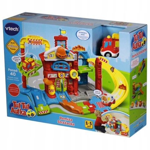 VTech Autka Tut Tut Remiza strażacka interaktywna edukacyjna 60813 VTech Trefl VTech Autka Tut Tut Remiza strażacka interaktywna edukacyjna 60813 VTech Trefl