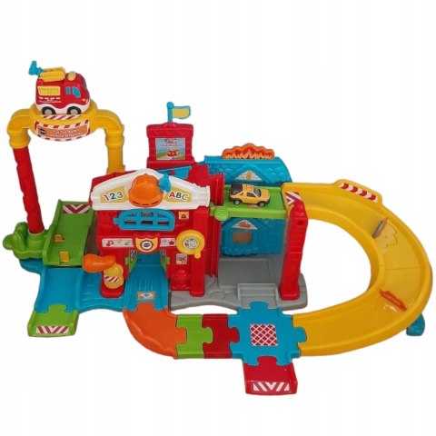 VTech Autka Tut Tut Remiza strażacka interaktywna edukacyjna 60813 VTech Trefl VTech Autka Tut Tut Remiza strażacka interaktywna edukacyjna 60813 VTech Trefl