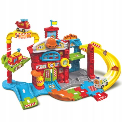 VTech Autka Tut Tut Remiza strażacka interaktywna edukacyjna 60813 VTech Trefl VTech Autka Tut Tut Remiza strażacka interaktywna edukacyjna 60813 VTech Trefl