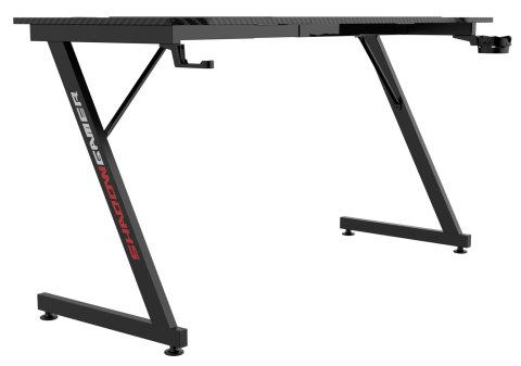 Biurko gamingowe SHADOW GAMER 1.0 140 cm podkładka Biurko gamingowe SHADOW GAMER 1.0 140 cm podkładka