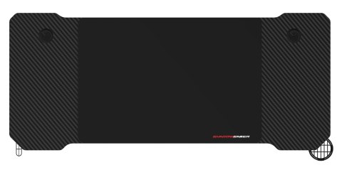 Biurko gamingowe SHADOW GAMER 1.0 140 cm podkładka Biurko gamingowe SHADOW GAMER 1.0 140 cm podkładka