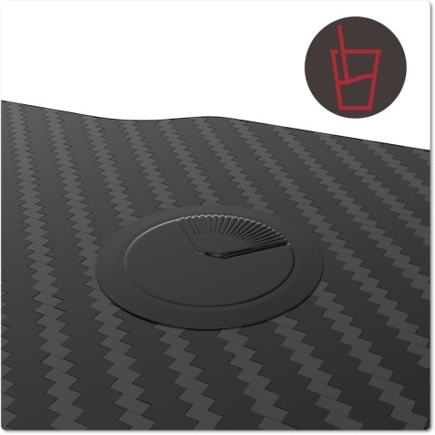Biurko gamingowe SHADOW GAMER 1.0 140 cm podkładka Biurko gamingowe SHADOW GAMER 1.0 140 cm podkładka
