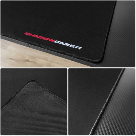 Biurko gamingowe SHADOW GAMER 1.0 140 cm podkładka Biurko gamingowe SHADOW GAMER 1.0 140 cm podkładka