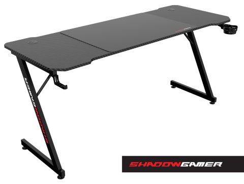 Biurko gamingowe SHADOW GAMER 1.1 160 cm podkładka Biurko gamingowe SHADOW GAMER 1.1 160 cm podkładka