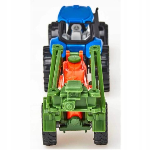 Siku Siku Traktor ze spryskiwaczem upraw model metal S1668 Siku Siku Traktor ze spryskiwaczem upraw model metal S1668