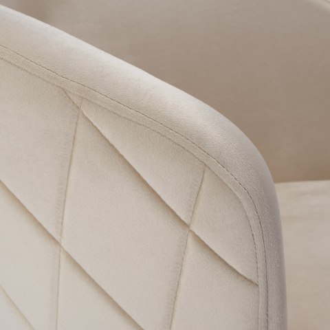 Krzesło HAMPTON velvet beżowe Krzesło HAMPTON velvet beżowe
