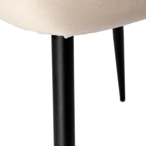 Krzesło HAMPTON velvet beżowe Krzesło HAMPTON velvet beżowe