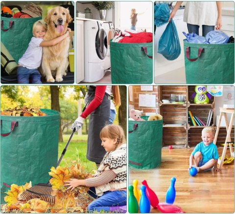 Worek ogrodowy FORKIS duży mocny 270L Worek ogrodowy FORKIS duży mocny 270L