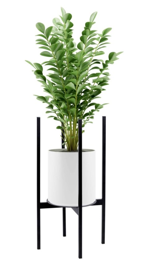 Kwietnik stojący loftowy Torre 60 cm czarny Kwietnik stojący loftowy Torre 60 cm czarny