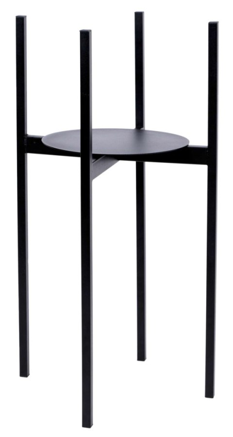 Kwietnik stojący loftowy Torre 60 cm czarny Kwietnik stojący loftowy Torre 60 cm czarny