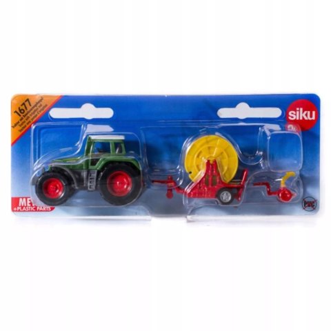 Siku Siku Traktor z deszczownicą szpulową model metal S1677