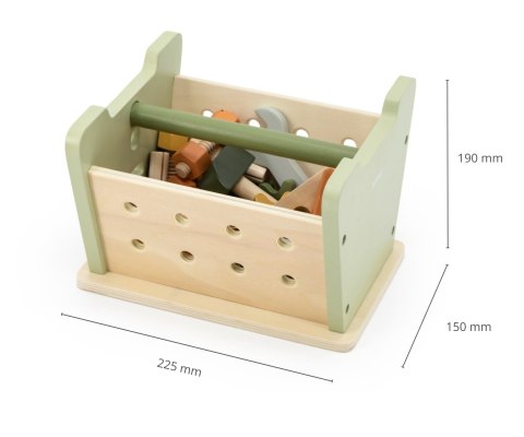 Viga Viga 44249 PolarB Skrzynka 2w1 - stolik małego majsterkowicza