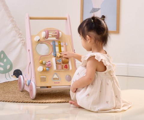 Viga Viga 44259 PolarB Edukacyjny chodzik dla dzieci - pink Viga Viga 44259 PolarB Edukacyjny chodzik dla dzieci - pink