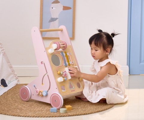 Viga Viga 44259 PolarB Edukacyjny chodzik dla dzieci - pink Viga Viga 44259 PolarB Edukacyjny chodzik dla dzieci - pink