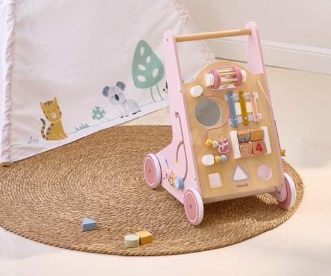 Viga Viga 44259 PolarB Edukacyjny chodzik dla dzieci - pink Viga Viga 44259 PolarB Edukacyjny chodzik dla dzieci - pink