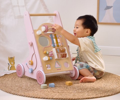 Viga Viga 44259 PolarB Edukacyjny chodzik dla dzieci - pink Viga Viga 44259 PolarB Edukacyjny chodzik dla dzieci - pink