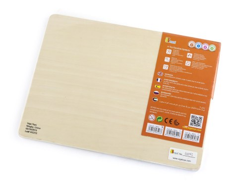 Viga Viga 58543 Puzzle układanka na podkładce - alfabet Viga Viga 58543 Puzzle układanka na podkładce - alfabet
