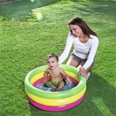 Bestway BESTWAY 51128 MINI BASENIK TRZY KOLORY 70cm x 24cm Bestway BESTWAY 51128 MINI BASENIK TRZY KOLORY 70cm x 24cm