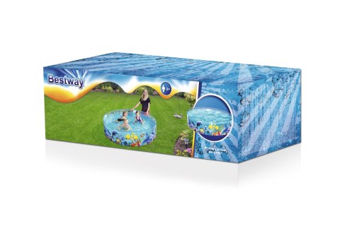 Bestway Bestway 55030 BASEN ROZPOROWY PRZEZROCZYSTY PODWODNY ŚWIAT 1.83m x 0.38m Bestway Bestway 55030 BASEN ROZPOROWY PRZEZROCZYSTY PODWODNY ŚWIAT 1.83m x 0.38m
