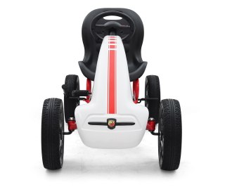 Milly Mally Gokart na pedały Abarth White