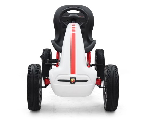 Milly Mally Gokart na pedały Abarth White Milly Mally Gokart na pedały Abarth White