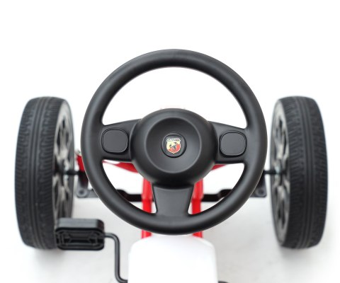 Milly Mally Gokart na pedały Abarth White Milly Mally Gokart na pedały Abarth White