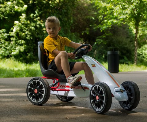 Milly Mally Gokart na pedały Abarth White Milly Mally Gokart na pedały Abarth White