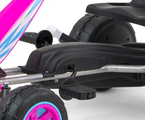 Milly Mally Gokart na pedały Viper Pink Milly Mally Gokart na pedały Viper Pink