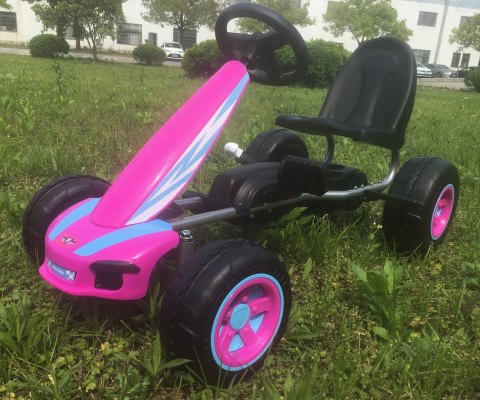 Milly Mally Gokart na pedały Viper Pink Milly Mally Gokart na pedały Viper Pink