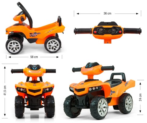 Milly Mally Pojazd Monster Orange Milly Mally Pojazd Monster Orange