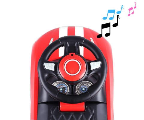 Milly Mally Pojazd Racer Black