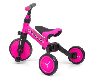 Milly Mally Rowerek 3w1 Optimus Pink