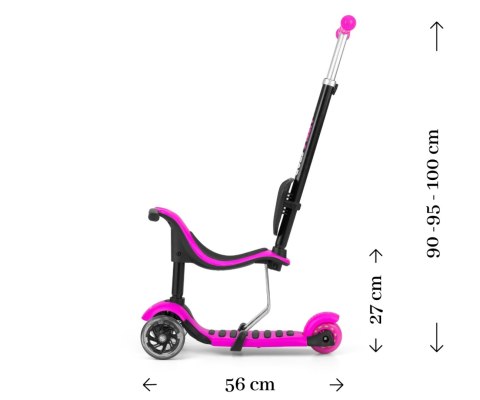Milly Mally Scooter Little Star Pink