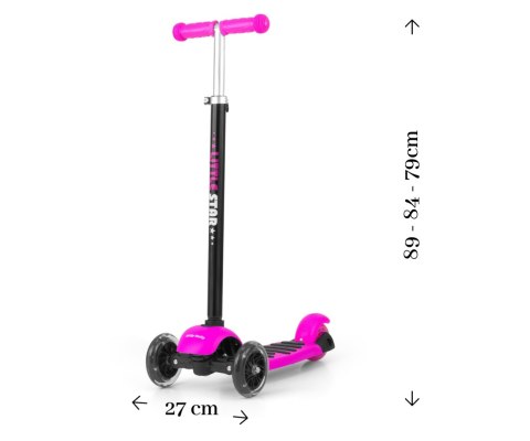 Milly Mally Scooter Little Star Pink