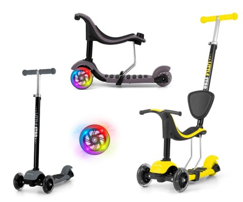Milly Mally Scooter Little Star Yellow