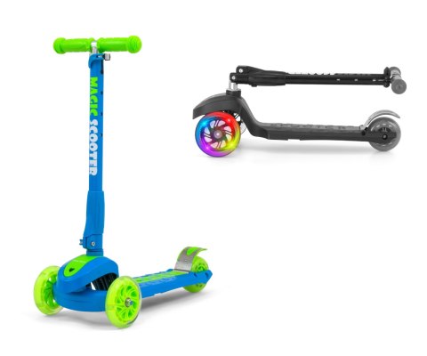 Milly Mally Scooter Magic Blue-Green Milly Mally Scooter Magic Blue-Green