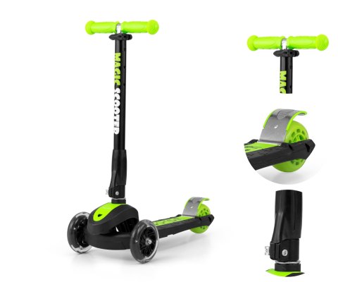 Milly Mally Scooter Magic Green Milly Mally Scooter Magic Green
