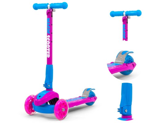 Milly Mally Scooter Magic Pink-Blue