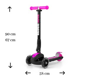 Milly Mally Scooter Magic Pink