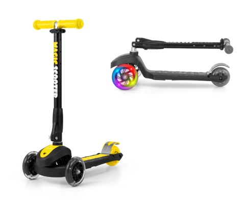 Milly Mally Scooter Magic Yellow